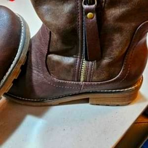 Brown boots